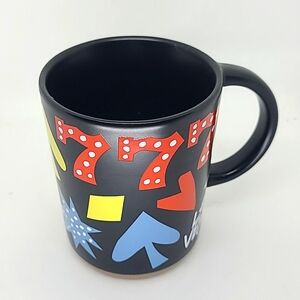 Starbucks LAS VEGAS Lucky 7 Black Mug 12oz New
